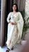 Ivory White Embroidered Kurta Set with Dupatta
